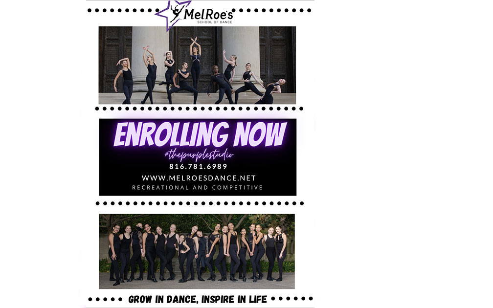 MelRoe's School of Dance in Liberty Missouri is enrolling now for recreational and competitive dance classes at our studio in Liberty Missouri.  Please contact us for more information at 816-781-6989 to get your child registered and signed up now!.