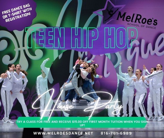 Teen Hip Hop for MelRoe's School of Dance in Liberty Missouri