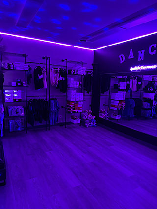 Spotlight Dancewear <p><big><b>Spotlight Dancewear available in the lobby at MelRoe's School of Dance in Liberty Missouri. Spotlight offers dance shoes, shirts, gear and merchandise.</b></big></p> for MelRoe's School of Dance Studio in Liberty Missouri