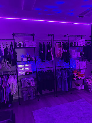 Spotlight Dancewear <p><big><b>Spotlight Dancewear available in the lobby at MelRoe's School of Dance in Liberty Missouri. Spotlight offers dance shoes, shirts, gear and merchandise.</b></big></p> for MelRoe's School of Dance Studio in Liberty Missouri