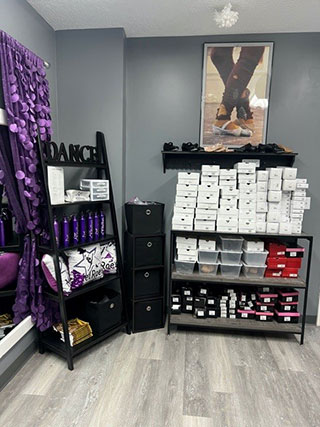 Spotlight Dancewear <p><big><b>Spotlight Dancewear available in the lobby at MelRoe's School of Dance in Liberty Missouri. Spotlight offers dance shoes, shirts, gear and merchandise.</b></big></p> for MelRoe's School of Dance Studio in Liberty Missouri