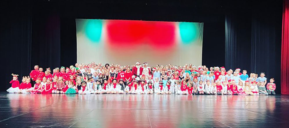 Holiday Showcase for Melroe's School of Dance Liberty Dance Studio for Beginner and Competitive Dance Lessons in Kansas City Missouri